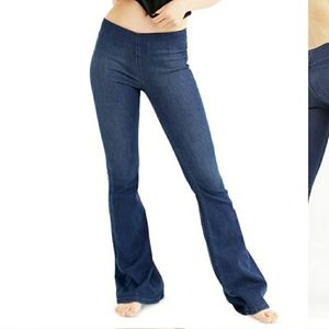 FREE PEOPLE W31Bootcut Flare Medium Blue Jeans